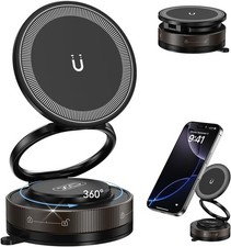 Rotatable Phone Holder for Gym Metal Magnetic Adjustable Smartphones Mount