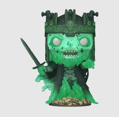 Funko Pop Plus Supreme #1770 DUNHARROW King LE 9500 Glows in the Dark LOTR