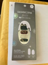 Dashing Diva Glaze Semi-Cured Gel Nail 32 Stickers, YOU CHOOSE Holiday Christmas