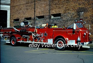 Carbondale PA Fire Apparatus Slide 1949 American LaFrance 700 Series Quad T1