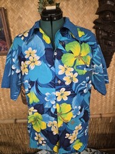 Vintage Sears Hawaiian Aloha Shirt Size Medium m1047