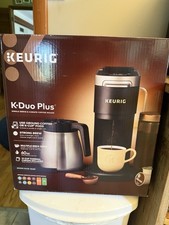 Keurig K-Duo Plus Single Serve und Karaffe Kaffeemaschine - Schwarz/Silber
