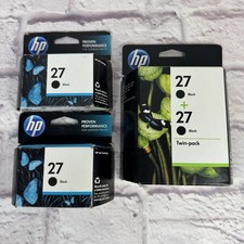 HP 27 Black Ink Cartridge Set Of 4 HP DeskJet Expired