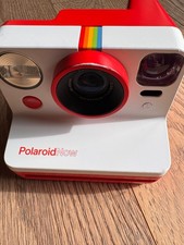 Polaroid Now Instant Camera Red White Autofocus i-Type Tested Working
