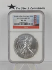 2011 (S) Silver Eagle S$1 MS 70 Bridge Label Struck at San Francisco Mint NGC