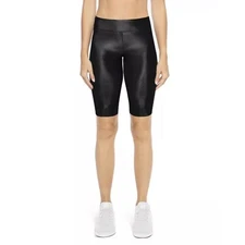 Koral Densonic High Rise Infinity Biker Short Black Shine Athletic NEW Womens XS
