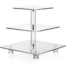 Cupcake Stand, Clear acrylic Cupcake Display Stand Tower ... three Tier S New