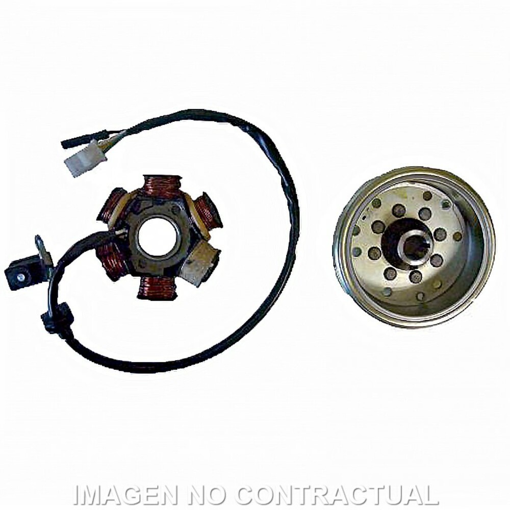 Steering Wheel Magnetic 6 Poles 12v 90w (Motor Peugeot 50 2t) for Moto