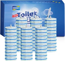 60Pc Refills Disposable Toilet Mats Brush Cleaning System, Toilet Cleaning Brush