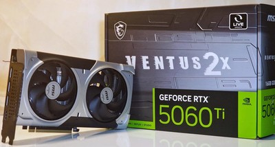 Nvidia Grafikkarte, MSI GeForce RTX 5060 8G Ventus 2X OC 8GB GDDR7 3xDP - 1xHDMI