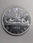 1962 Canada Silver $1 Dollar - 80% Silver Pristine!