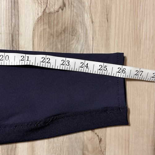B Vertigo Equestrian Womens Sz XXS Riding Pants Navy Knee Patch Breeches 26x26 - Picture 7 of 7