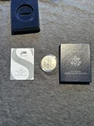 2008-W Burnished American silver Eagle “Uncirculated” ASE with COA and Mint Box