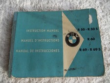 GENUINE ORIGINAL INSTRUCTION MANUAL BMW R50 R50S R60 R69 R69S