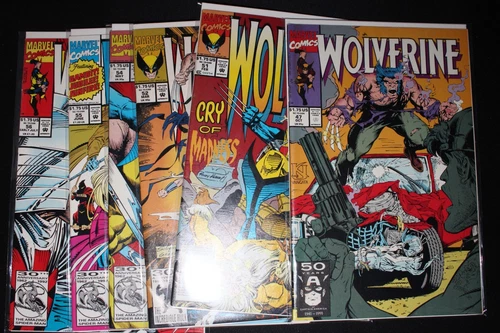 Marvel Copper Age Wolverine 6-pc lot #47,51,52,54,55,56