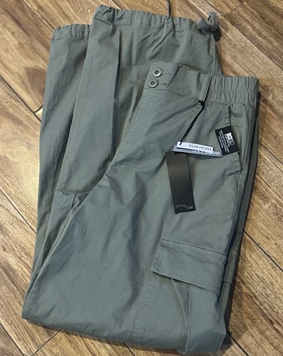 Stitch Star Cargohose hellgrün High Tidewater Bein zum Binden Fallschirm Damen S