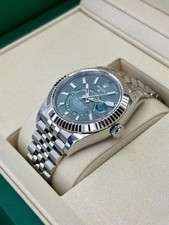 NEW 2026 Rolex Sky-Dweller 42mm 336934 Stainless Steel Jubilee Green Dial 5