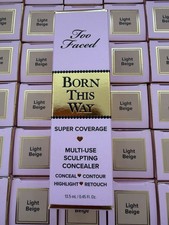 Too Faced Born This Way Super Coverage Multi Use Concealer -Light Beige 0.45 oz