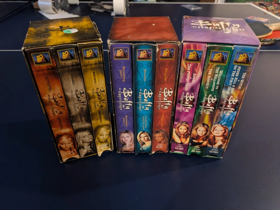 Buffy The Vampire Slayer Vhs Lot 3 Box Sets  - Image 2 of 4
