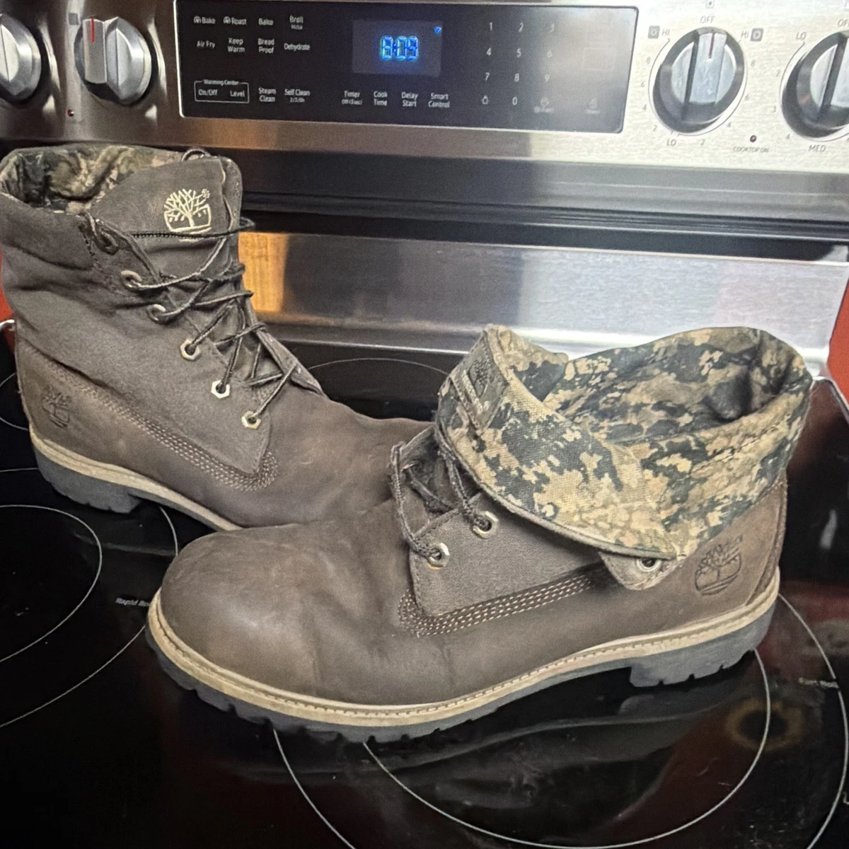 Timberland 迷彩男靴| eBay