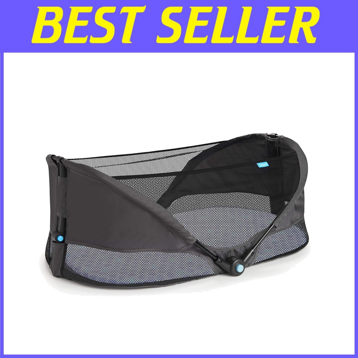 Brica Baby Travel Pod Portable Infant Play Space with Breathable