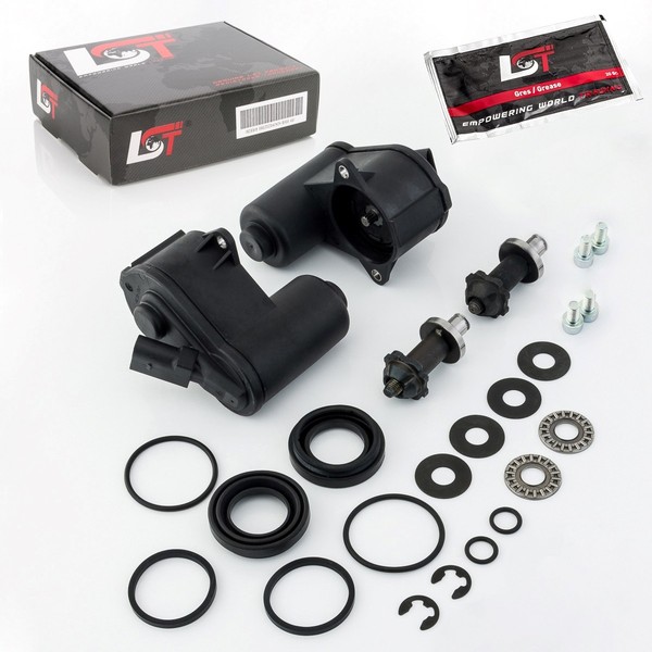2X Stellmotor Elektr. Parkbremse Bremssattel Reparatursatz Set FüR Audi Q3 8U R8-image