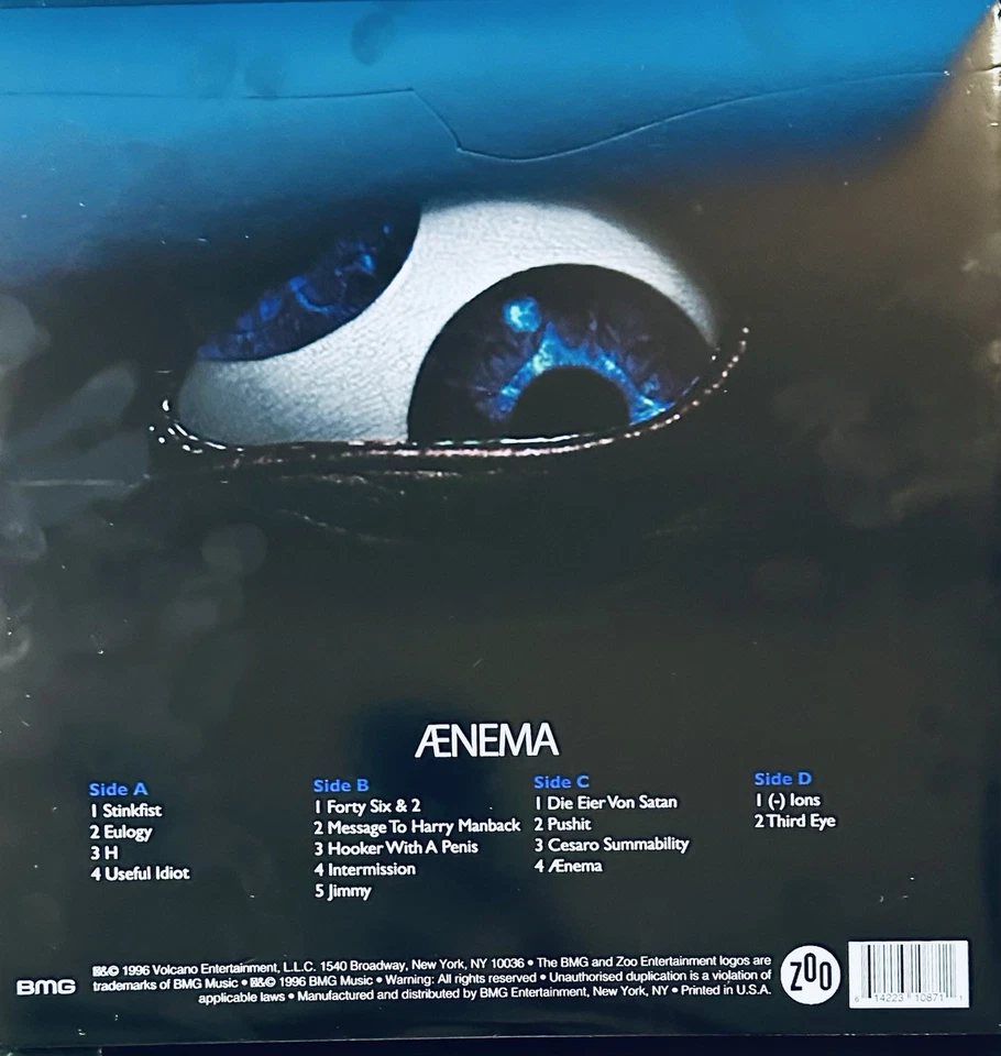 Tool - Aenema - Double LP Album - Colored Vinyl Records - Near Mint - Image 2 of 4