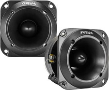 PRV AUDIO TW350Ti-4 Car Audio Bullet Tweeters - 240 Watts, 3x3 Inch Black