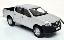 Norev 1/43 - Renault Alaskan Pickup 2017 Silver Diecast Scale Model Car