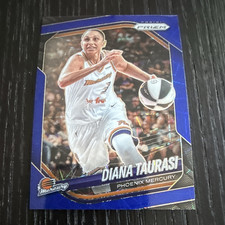 Panini 2025 Prizm WNBA Diana Taurasi #7 Blue Parallel Phoenix Mercury