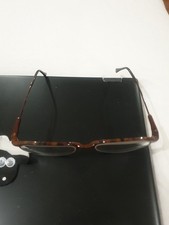 VTG Anthony Martin Eyeglass Frames Round Oversized Full Rim Tortoise Brown Japan