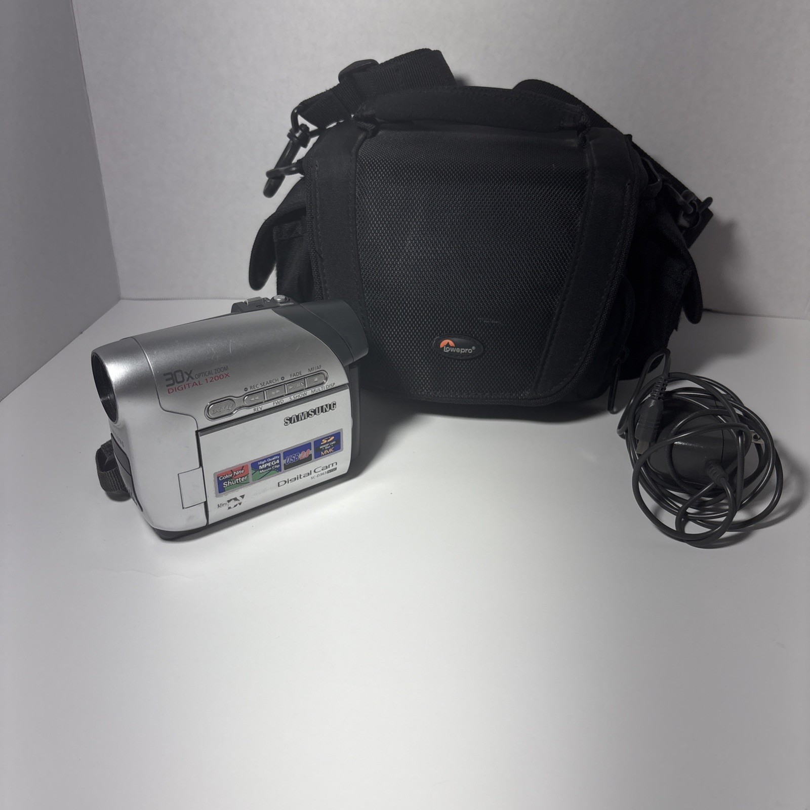 Digital Cam Sc &ndash; D363ntsc With Cords & Camerabag