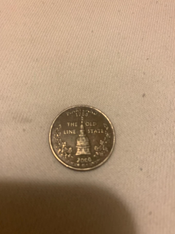 Beatiful Coin  2000 D Maryland State Quarter THE OLD LINE ESTATE - Image 2 of 4