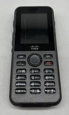Cisco CP-8821 Black Wireless IP Phone- Fair/NO BACK COVER/See photo and descr