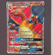 Carta Jumbo Pokémon TCG Charizard-GX Stella Nera Promo SM60