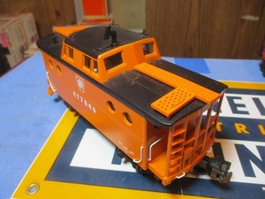 MTH PENNSYLVANIA #477954 N5C PORTHOLE CABOOSE Rare Color NO BOX Tested Works