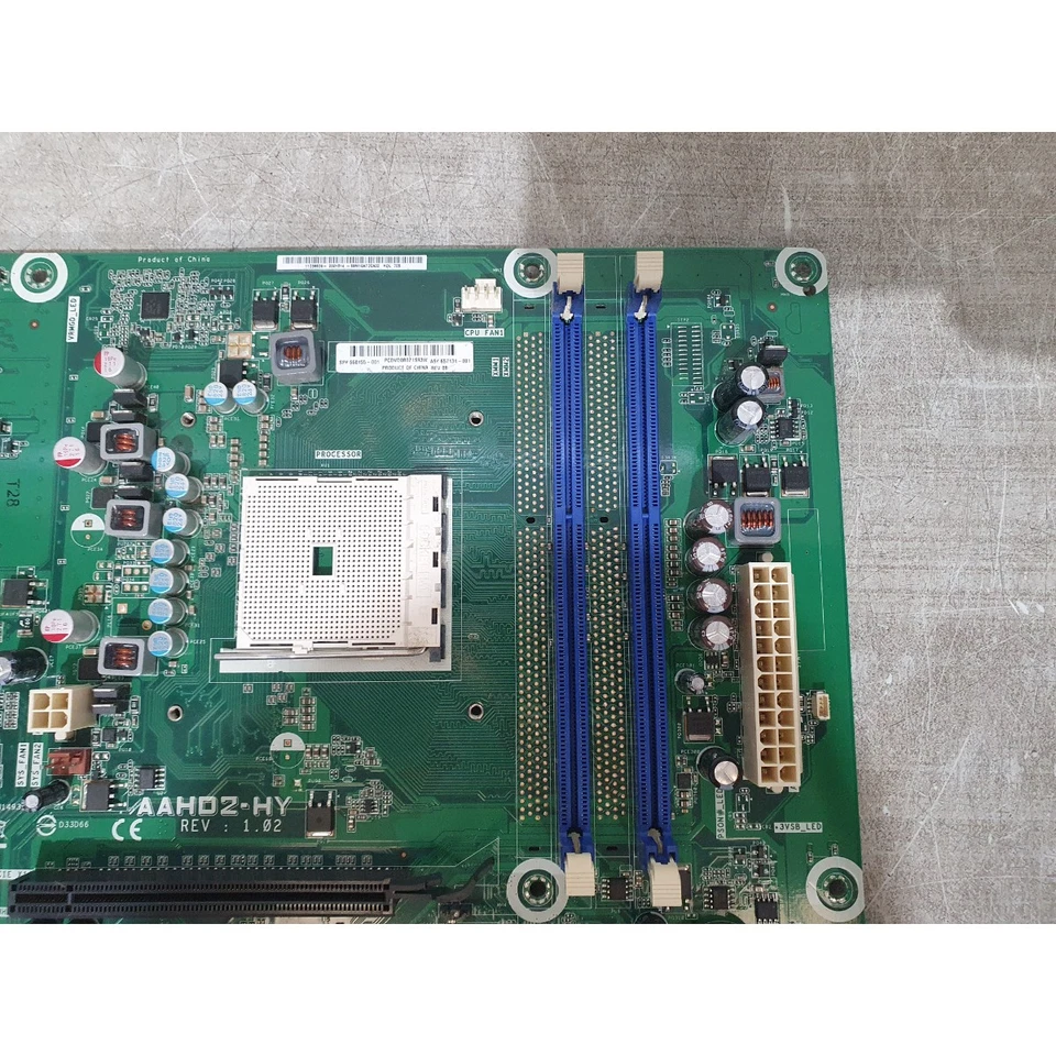 HP AAHD2-HY Desktop Motherboard Ethernet 2-Memory Slots DDR3 SDRAM Socket FM1 - Image 3 of 4