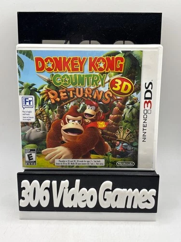 Donkey Kong Country Returns 3D Nintendo 3DS Game CIB