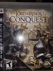 The Lord of the Rings: Conquest (Sony PlayStation 3, 2009) CIB