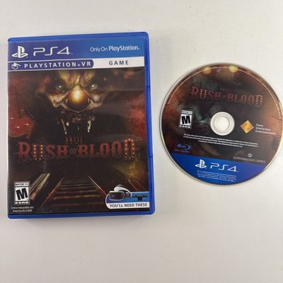 Until Dawn: Rush of Blood - Sony PlayStation 4 Complete Tested