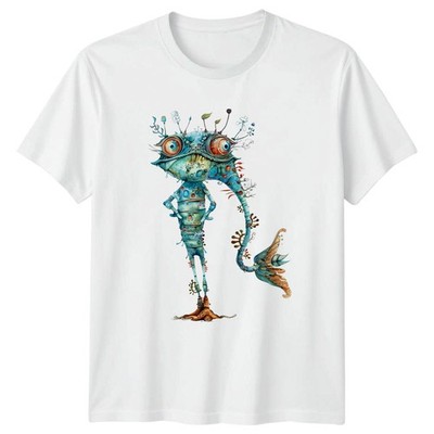 Skurriles Meeresbewohner T-Shirt Unterwasser Kunst Geschenk für Sie und Ihn
