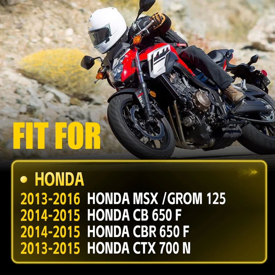 Luz trasera LED integrada para motocicleta Honda CTX700N 13 14 15 señal de giro de freno Foto 3 de 4