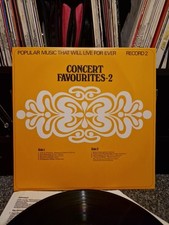 Popular Music That Will Live For Ever ( Record 2 ) Concert Favourites 2, Ex , Lp