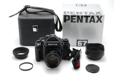  MINT Pentax 67 II AE Finder 6x7 Film Camera  SMC P 67 105mm f/2.4 Lens JAPAN