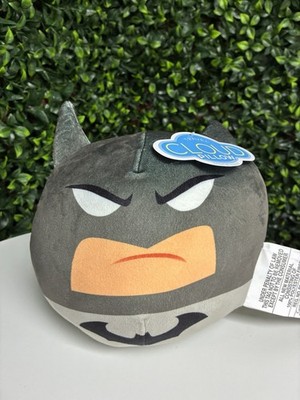 Batman Travel Cloud Pillow Plush Round Gray Novelty Kids 10x10 in