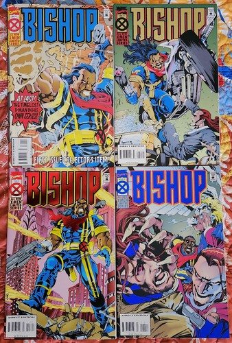 Bishop #1-4 (Marvel Comics, 1994) Complete High Grade X-Men Set  I combine ship