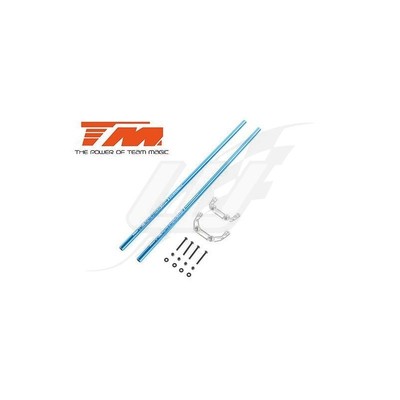 [DE] Team Magic Option Parts- B8ER - Alum. Center Brace Bar Set (For TEKEN) - TM