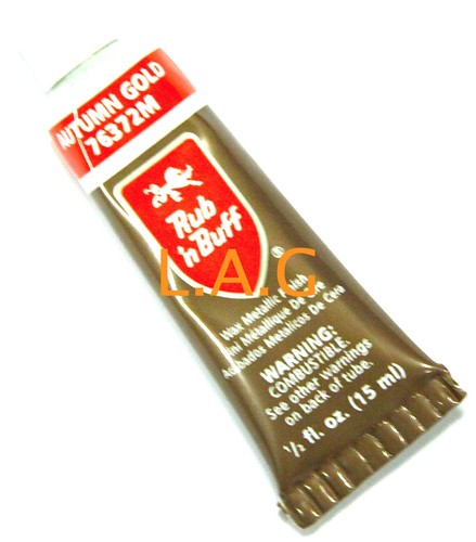 Rub n Buff Original Metallic Gilding Wax Paste Paint Permanent Wood Frame Colour - Picture 4 of 15