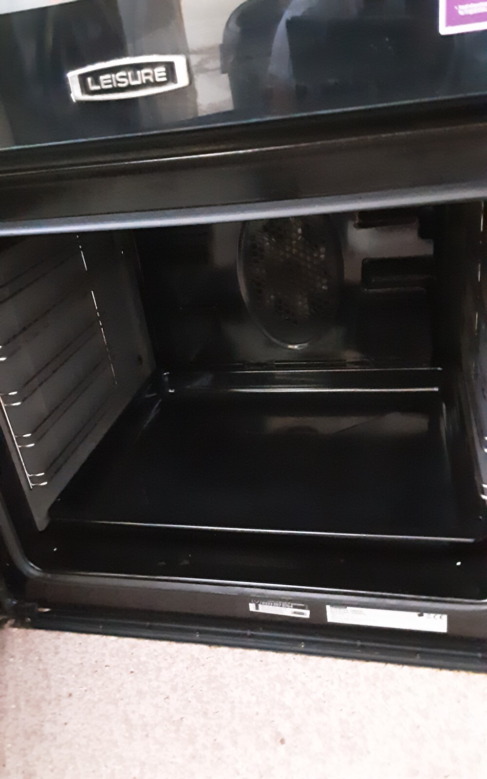 Leisure CLA60CE 60cm Electric Ceramic Cooker Black 5023790037600 eBay