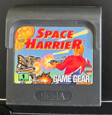 Jeu Sega Game Gear Space Harrier - Cartouche Seule, Vintage 1991, Bon état